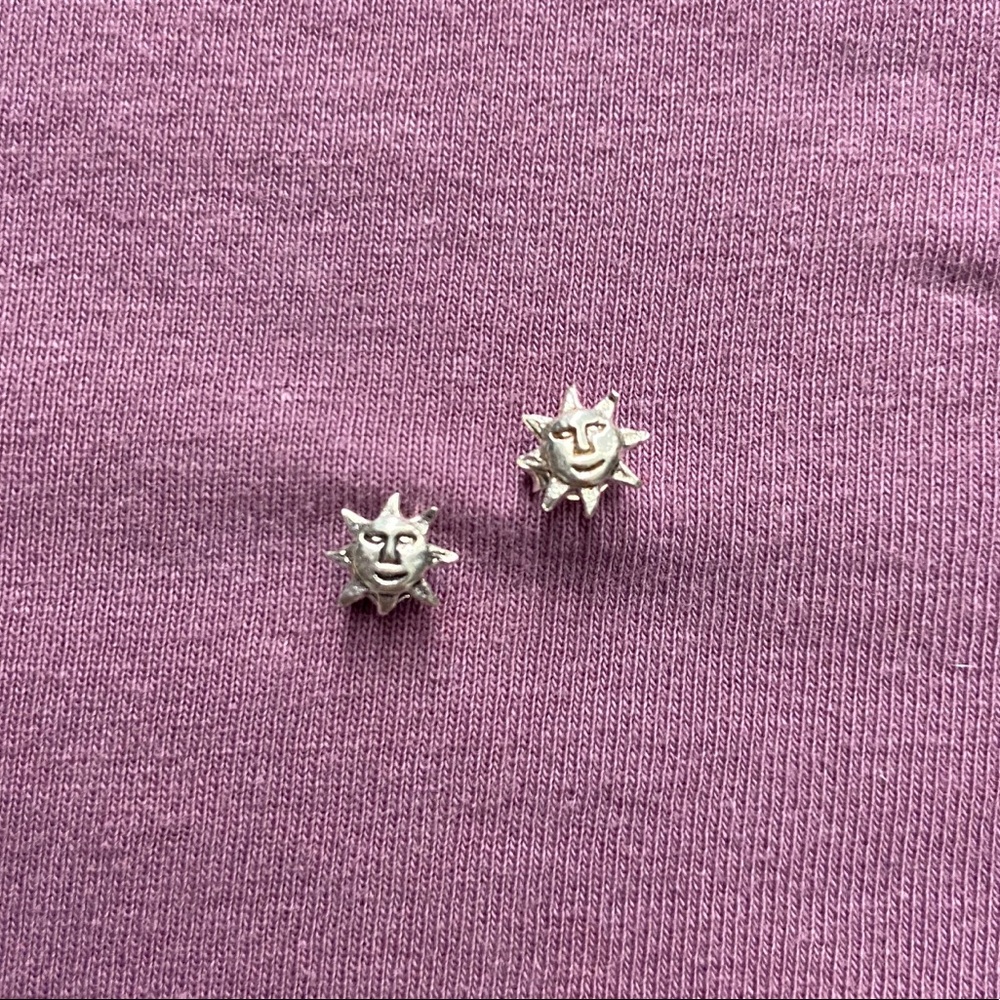 Smiley Sun Earrings